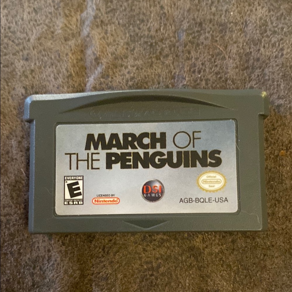 *3 for $10* March of the Penguins for GameBoy Advance - Used